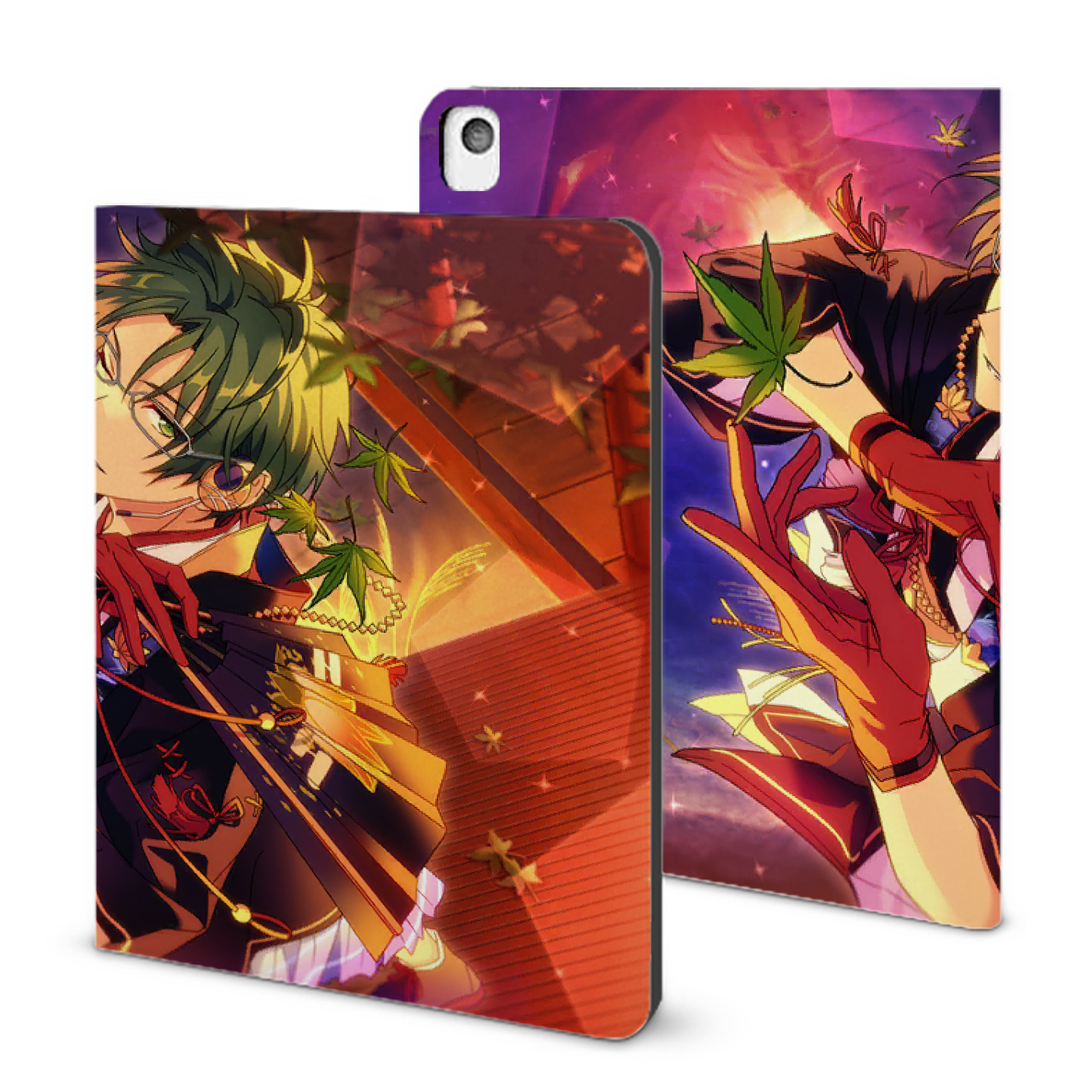 （画像用） あんさんぶるスターズ! Ensemble Stars IPadケース ペンホルダー付き ブックスタイルデザイン